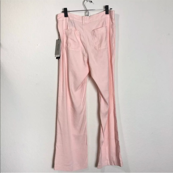 NYDJ Wylie Trouser Linen Blend Lift Tuck Pant - Picture 4 of 7